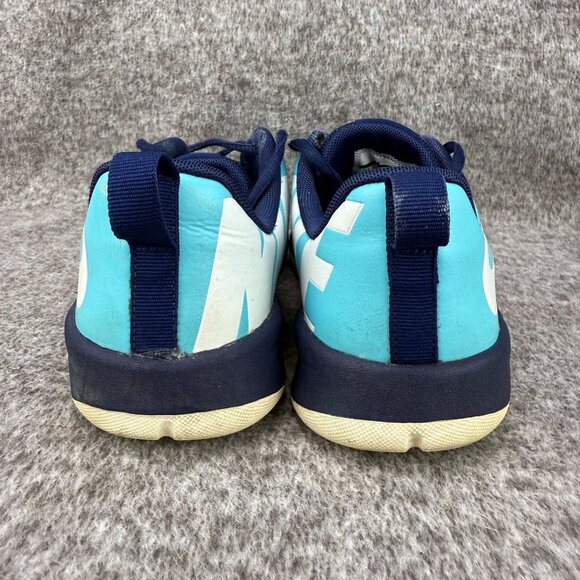 ✅Womens 7.5 Youth 6Y Nike Team Hustle D7 Sneakers Blue Athletic Rubber Sole Shoe - Picture 8 of 13